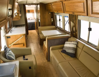 Interior 1992 Airstream 350LE Class A Motorhome