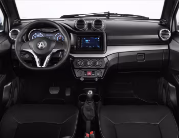 中控台 Aixam e-Coupé Premium '01.2017–20