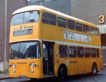 Daimler Fleetline CRG6LX Alexander A type [UK-spec] (H44/33F) '05.1967–03.1968