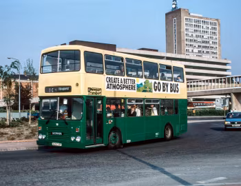 Scania N112DRB Alexander RH26 [UK-spec] (H47/31F) '12.1984–01.1985