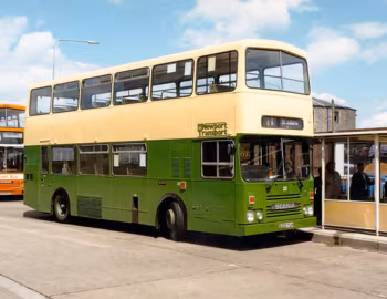 Scania N112DRB Alexander RH26 [UK-spec] (H47/31F) '12.1984–01.1985