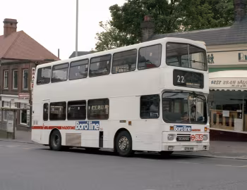 Scania N112DRB Alexander RH53 [UK-spec] (H47/31F) '03–08.1988