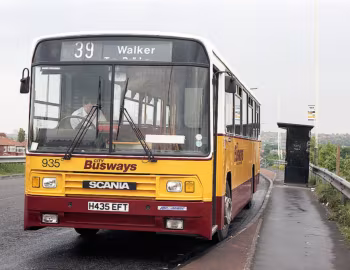 Scania N113CRB Alexander PS [UK-spec] (B51F) '03.1989–05.1991