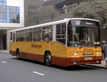 Scania N113CRB Alexander PS [UK-spec] (B51F) '03.1989–05.1991