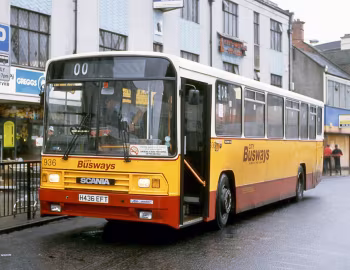 Scania N113CRB Alexander PS [UK-spec] (B51F) '03.1989–05.1991