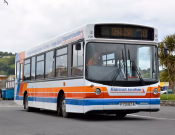 Volvo B6LE-53 Alexander ALX200 [UK-spec] (B35F) '03.1997–01.1998