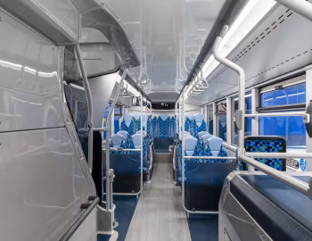 Intérieur Alexander Dennis Enviro400EV Demonstrator '10.2023