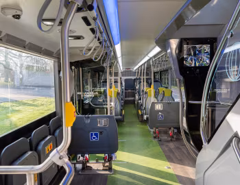 Intérieur Alexander Dennis Enviro500EV Charge demonstrator [North America] (H53/29D) '01.2021