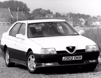 Alfa Romeo 164 Cloverleaf [UK-spec] '1990–92