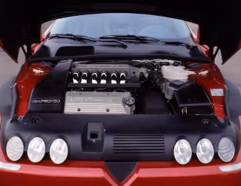 Sous la capuche Alfa Romeo 164 Protèo '03.1991
