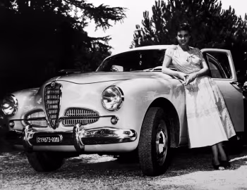 Alfa Romeo 1900 Super Berlina, Rossana Podestà
