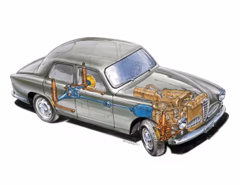 Alfa Romeo 1900 Berlina 5-6 posti '1950–54