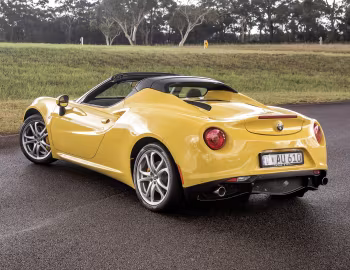 Alfa Romeo 4C Spider [Australia] (960) '2015–19