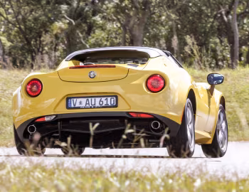 Alfa Romeo 4C Spider [Australia] (960) '2015–19
