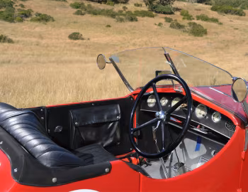 Intérieur Alfa Romeo 6C 1500 Sport Spider "Tre Posti" '1928