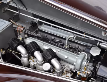 Sous la capuche Alfa Romeo 6C 2500 S Cabriolet (915.019) '1939