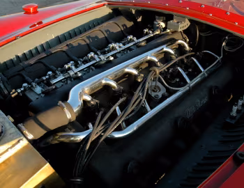 Sous la capuche Alfa Romeo 6C 3000 Spider (1361) '1952