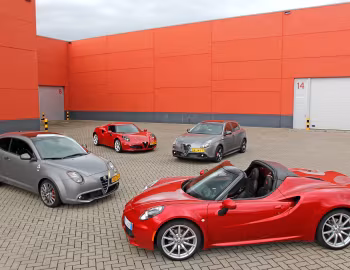 Alfa Romeo Giulietta, Alfa Romeo MiTo, Alfa Romeo 4C, Alfa Romeo 4C Spider