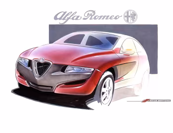 Скетч Alfa Romeo Sportut '03.1997