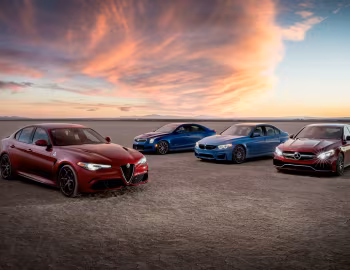Cadillac ATS-V, Alfa Romeo Giulia, BMW, Mercedes-Benz