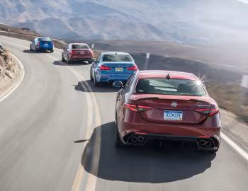 Cadillac ATS-V, Alfa Romeo Giulia, BMW, Mercedes-Benz