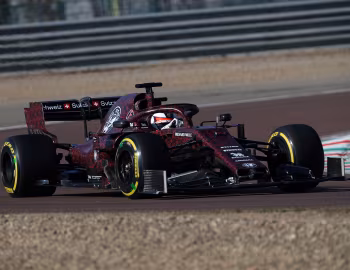 Alfa Romeo C38 with a special "Love" livery '02.2019