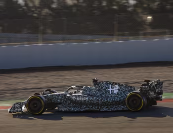 Alfa Romeo C42 with a special "Camouflage" livery '02.2022