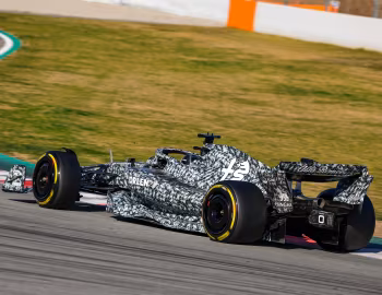 Alfa Romeo C42 with a special "Camouflage" livery '02.2022