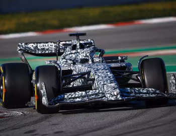 Alfa Romeo C42 with a special "Camouflage" livery '02.2022