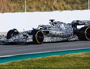 Alfa Romeo C42 with a special "Camouflage" livery '02.2022