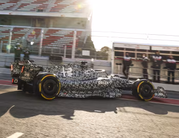 Alfa Romeo C42 with a special "Camouflage" livery '02.2022