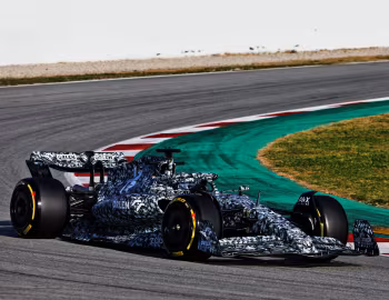 Alfa Romeo C42 with a special "Camouflage" livery '02.2022