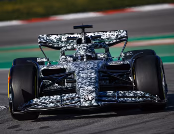 Alfa Romeo C42 with a special "Camouflage" livery '02.2022