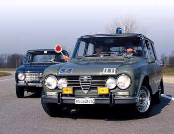 Alfa Romeo Giulia Super Polizia Speciale '1967–74 & Giulia 1300 '1964–71