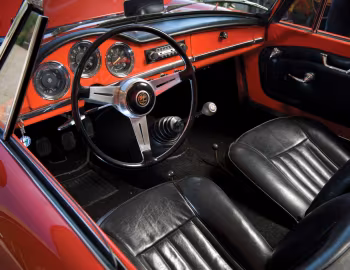Intérieur Alfa Romeo Giulia 1600 Spider (101.23) '1962–65