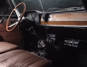 Intérieur Alfa Romeo Giulia Super 1.3 Carabinieri (115.09) '1972–74