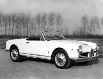 Alfa Romeo Giulia 1600 Spider (101.23) '1962–65
