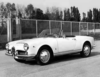 Alfa Romeo Giulia 1600 Spider (101.23) '1962–65