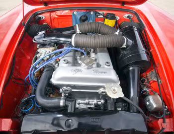 Sous la capuche Alfa Romeo Giulia 1600 Spider (101.23) '1962–65