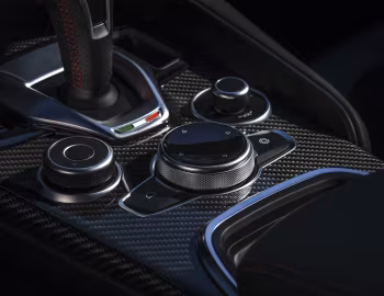 Intérieur 2019–21 Alfa Romeo Giulia Quadrifoglio Nero Edizione [North America] (952) '2018–21