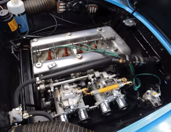 Sous la capuche Alfa Romeo Giulietta SVZ (750) '1956–58