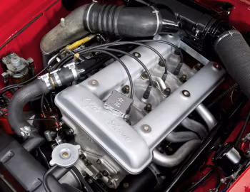 Sous la capuche Alfa Romeo Giulietta Spider Veloce Competizione (750) '1956–57