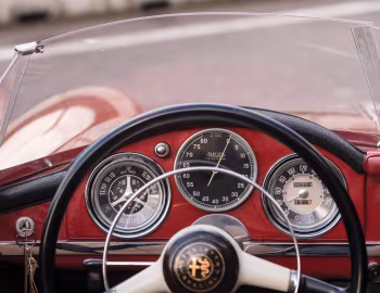 Tableau de bord Alfa Romeo Giulietta Spider Veloce Competizione (750) '1956–57