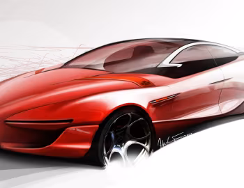 Эскиз Alfa Romeo Gloria by IED '03.2013