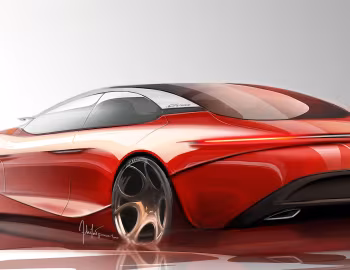 Эскиз Alfa Romeo Gloria by IED '03.2013