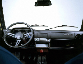 Luxus dunkelgrau Auto Sitzbezug Set Für Alfa Romeo Alfasud 1972-1985