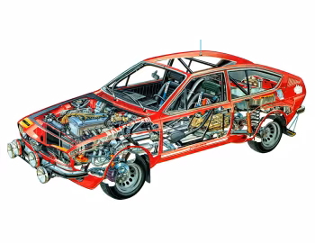 Alfa Romeo Alfetta GT Group 2 (116) '1975–76