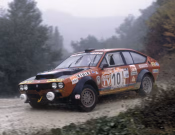 Alfa Romeo Alfetta GTV 2000 Turbodelta Group 4 (116) '1980–81