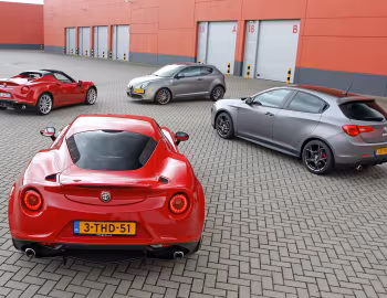 Alfa Romeo Giulietta, Alfa Romeo MiTo, Alfa Romeo 4C, Alfa Romeo 4C Spider