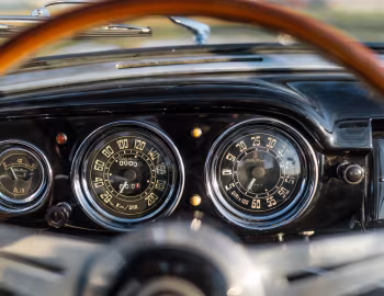 Tableau de bord Alfa Romeo 1900 C Cabriolet Pinin Farina 2+2 posti '1951–54